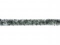 Glitzergirlande, silber, 12x180cm