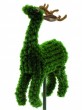 Rentier, gr�n, 33cm