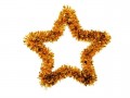 Glitzerstern, gold, 30cm
