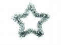 Glitzerstern, silber, 80cm