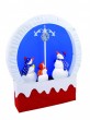 Weihnachtsb�hne, Schneemannfamilie