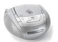 Musikanlage CD Radiorecorder Lenco SCR 94 MP3 silber