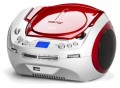 Tragbares CD Stereoradio (MP3, USB) rot Tristar AudioSonic CD-1584