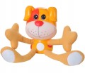 Kinderzimmerlampe Stofftier Design Kinderleuchte 4x LED Globo Hund 26006