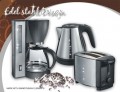 K�chen-Set Wasserkocher + Kaffeemaschine + Toaster Swarovski Elements 