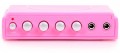 Karaoke Mixer inkl. 2 Mikrofone rosa K�nig HAV-KM10 PINK