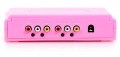 Karaoke Mixer inkl. 2 Mikrofone rosa K�nig HAV-KM10 PINK