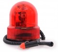 Partylicht rotierend Partykeller magnetisch gro� orange rot