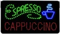 LED-Leuchtschild f�r Bars Restaurants Hallen 230V 40cm lang McShine Cappuccino