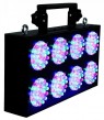 LED-Lichteffekt 192 LED`s Partylicht Discolicht 13 DMX-Kan�le Dekoeffekt GAP-824
