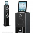 Soundtower 2.1 750 Watt Dockingstation Subwoofer Radio iPad iPhone iPod AEG IMS 4453 schwarz