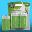 Aufladbare Batterien NIMH 1,2V 10000mAh R20 Akkus chargeable HQ-NIMH-D-02