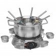 Edelstahl Fondue-Set mit Drehkarussell AEG FD 5574