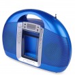Radiowecker iPod Dockingstation Ladestation Lenco IPD 5200 blau