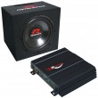 Bass-Kit Auto Anlage Einsteigerpaket Verst�rker Subwooferbox Renegade RBK550