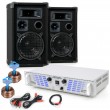 Party Musikanlage PA Lautsprecher 1200W Verst�rker DJ-696