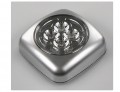 LED-Leuchte mit 4 LED McShine click-it matt-silber 538119