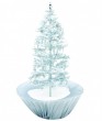 Schneiender Weihnachtsbaum silber 190cm