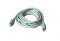 USB-Verbindung USB-Kabel Kabel A-Stecker -> B-Stecker 1,8m grau 647216