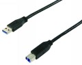 Computer USB-Verbindung 3.0 A-Stecker auf B-Stecker 1,8m PC Kabel 100036