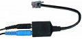 Headset-Telefonadapter 2x3,5mm Klinkenbuchse RJ11 Westernstecker MEGAKICK HS-11