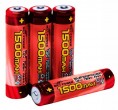 Micro-Akku NiMH 1,2V 1500 NiMh Typ AAA 4er-Pack Batterien 099037