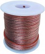 PA Kabel Lautsprecherkabel auf Spule 2x1,5mm� 15m Boxenkabel transparent