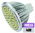 LED-Strahler MR16 12V LEDs 4W Leistungsaufnahme 385Lm warmwei� McShine LS-570
