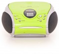 Tragbare Stereoanlage CD-Player Radio Lenco SCD-24 gr�n