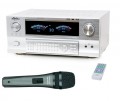 800W 5.1 Hifi-Verst�rker AMP-400 si + Mikrofon VM-220