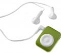 MP3 Player MP3-Player 4GB Speicherplatz Micro SD Card Slot AEG MMS 4221 Gr�n