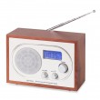 Miniradio Holz Design Radio Uhrenradio Radiowecker Denver TR-36