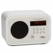 Design Miniradio Radiowecker Dual-Alarm Snooze Sleep AUX Radio Denver TR-52 wei�