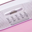 iPod Docking Station Lautsprecher mit FM Radio Uhr und Alarm Denver IFM-15 Pink