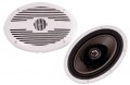 Wasserfeste 2-Wege Lautsprecher Bootlautsprecher PAAR 6x9  240W Skytronic 125072 wei�