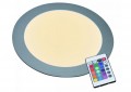 LED-Panel 42 LEDs � 199mm RGB inkl. Fernbedienung McShine 450002