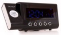 Radiowecker MW/UKW Uhr Radio Snooze Wecker Uhrenradio Projektion Denver CRP-616