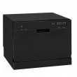Tisch-Geschirrsp�ler Sp�lmaschine Geschirrsp�lmaschine Exquisit GSP 6 schwarz