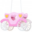 Kinder Deckenleuchte M�dchen H�ngeleuchte rosa Prinzessinnenkutsche Globo 15724