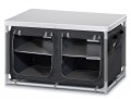 Campingschrank 2x2 F�cher Fliegengitter Aluminium Schrank Tristar Nancy CU-0721