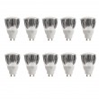 10x Energiespar-Strahler GU10 9W Leistungsaufnahme Esto 89709 10er Set