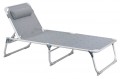 Liegestuhl Liegebett Liege Sonnenliege Tristar Rome BE-0635 anthrazit