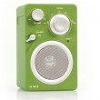 Tragbares FM Mini- Radio AUX Denver TR-45C gr�n