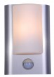 Au�enlampe Gartenlampe Gartenleuchte Edelstahl Sensor IP44 Opaloptik Globo 32205