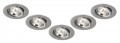 Einbaustrahler Einbauspot Strahler Spot 5er Set Leuchte Lampe Licht Globo 1211-5
