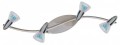 Deckenleuchte Spot Deckenlampe Spotbogen Spotsystem Chrom Globo 56431-4