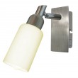 Wandlampe Wandleuchte Wandstrahler Chrom Opal satiniert Globo 56901-1