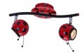 Deckenleuchte Kinderleuchte Marienk�fer Deckenlampe Lampe Globo Ladybird 5718-2