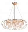 Deckenlampe Kronleuchter H�ngelampe Kupfer Kristall Globo Athena 63131-5