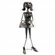 Solar Garten LED Au�enleuchte Skulpturleuchte Hundedame Gartenleuchte Globo 33344